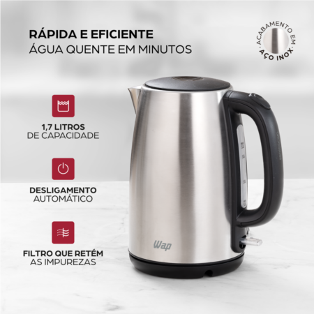 789931312665 - 7899831312679 - CHALEIRA ELÉTRICA 13