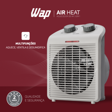 7899831312023 - 7899831312030 - AQUECEDOR WAP AIR HEAT - 13