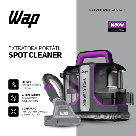 7899831312474 - 7899831312481 - WAP SPOT CLEANER W3 - 17