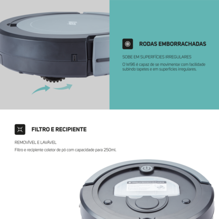 7899831312498 - ROBÔ ASPIRADOR WAP ROBOT W95 - 23