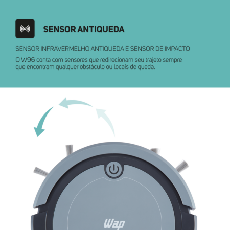 7899831312498 - ROBÔ ASPIRADOR WAP ROBOT W95 - 26