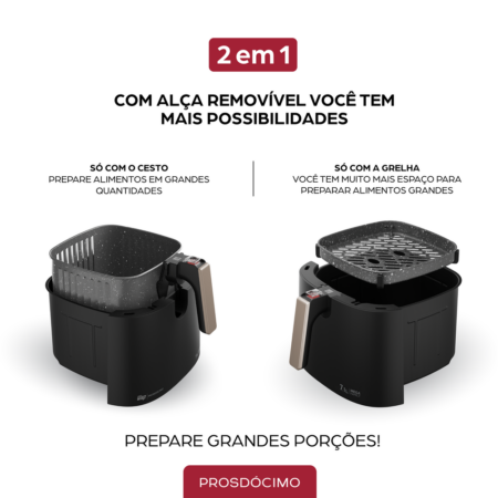 7899831312764 - 789931312771 - AIRFRY MEGA FAMILY 7,1L - 15