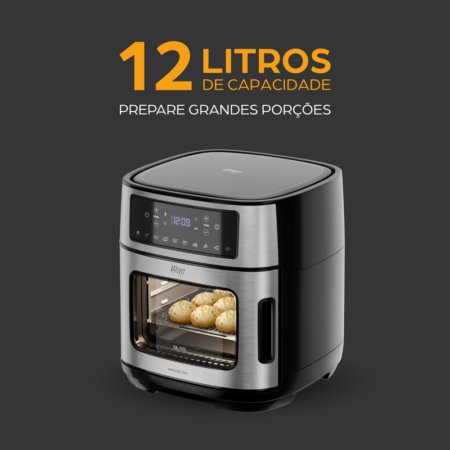 7899831312788 - 7899831312795 - AIRFRY OVEN 12L - 15
