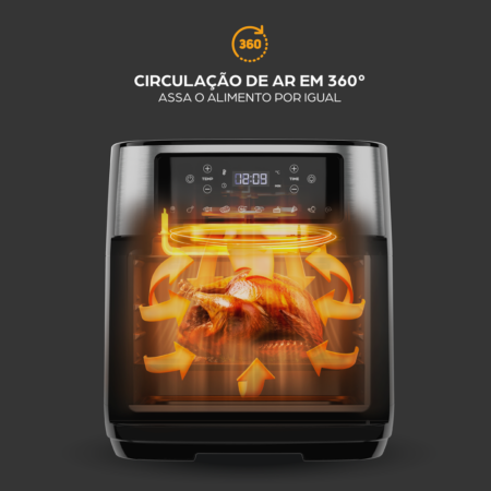 7899831312788 - 7899831312795 - AIRFRY OVEN 12L - 17