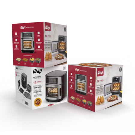 7899831312788 - 7899831312795 - AIRFRY OVEN 12L - 20