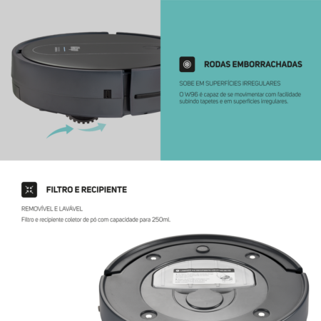 7899831312931 - ROBÔ ASPIRADOR WAP ROBOT W96 - 23