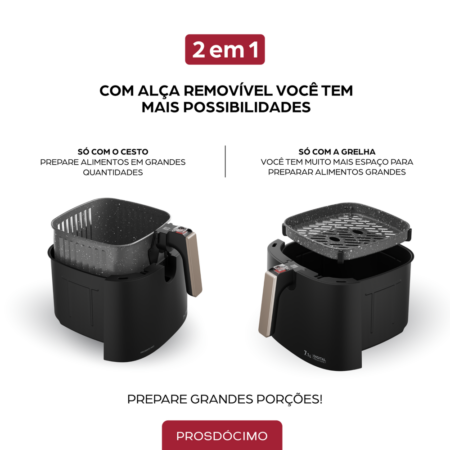 7899831313037 - 7899831313044 - AIRFRY MEGA DIGITAL FAMILY 7,1L - 18