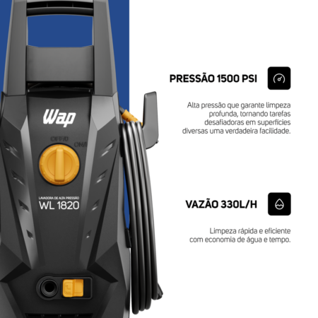 7899831328802 - 7899831328871 - WAP WL 1820 BLACK - 20