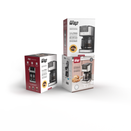 7899831331031 - 7899831331048 - WAP CAFETEIRA DIGITAL AROMA WCD1500 - 15
