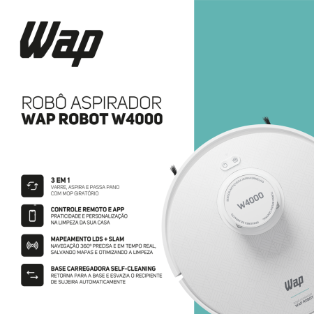 7899831332656 - 7899831332670 - WAP ROBOT W4000 - 22