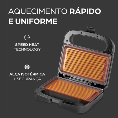 7899831336913 - 7899831336920 - WAP SANDUICHEIRA ELÉTRICA INOX WS750 - 13