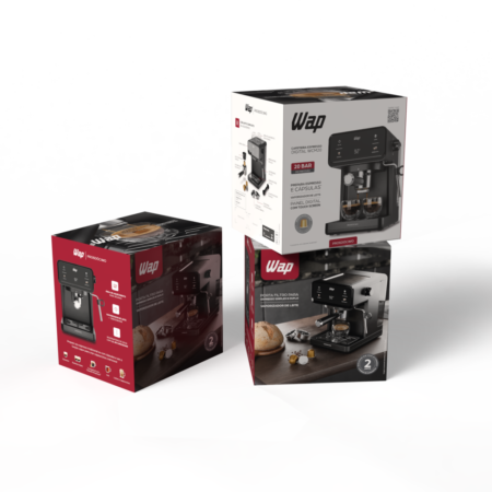 7899831337262 - 7899831337279 - WAP CAFETEIRA ESPRESSO DIGITAL WCM20 -24