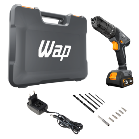 7899831338788 - WAP PARAFUSADEIRA E FURADEIRA DE IMPACTO 12V WF 12K4.2 - 00