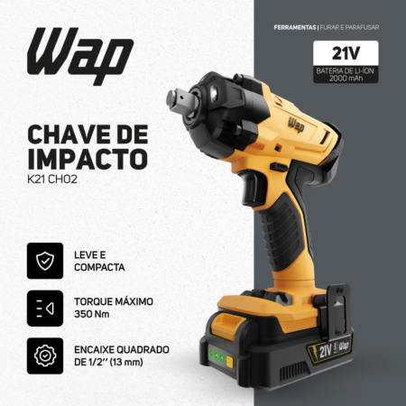 CHAVE DE IMPACTO K21 CH02 - 10