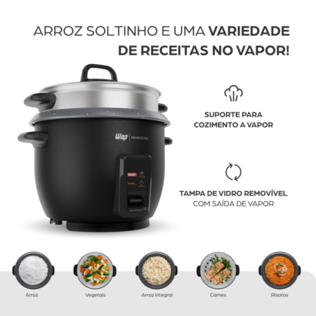 7899831335510 - 7899831335527 - PANELA DE ARROZ ELÉTRICA - 18