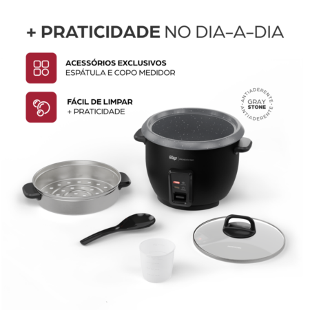 7899831335510 - 7899831335527 - PANELA DE ARROZ ELÉTRICA - 20
