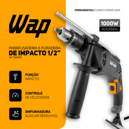 7899831338122 - 7899831338139 - WAP PARAF E FURAD DE IMPACTO WF 1000FE - 07