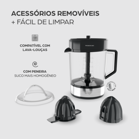 7899831338610 - 7899831338627 - ESPREMEDOR DE FRUTAS 1,2L - 21